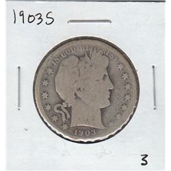 1903-S BARBER SILVER HALF