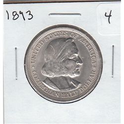 1893 SILVER COLUMBIAN EXPO 50c