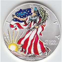 1999 AMERICAN SILVER EAGLE .999 FINE OUNCE