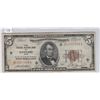 Image 1 : $5 FRBN 1929 BROWN SEAL CLEVELAND