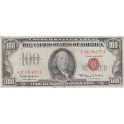 $100 1966 RED SEAL LEGAL TENDER