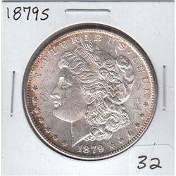 1879-S $1 MORGAN BU UNCIRCULATED SHARP APPEAL