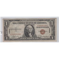 VERY APPEALING $1 HAWAII SILVER CERTIFICATE 1935