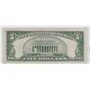 Image 2 : SHARP $5 SILVER CERTIFICATE 1934 B