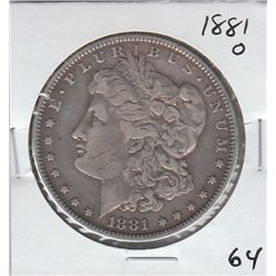 1881-O $1 SILVER MORGAN