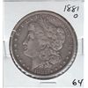 Image 1 : 1881-O $1 SILVER MORGAN