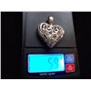 Image 1 : STERLING SILVER HEART CHARM 5.9 GRAMS