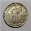 Image 1 : 1917 TYPE 2 STANDING LIBERTY QUARTER ORIGINAL AU/UNC FULL HEAD!