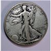 Image 1 : 1938-D WALKING LIBERTY HALF F-VF
