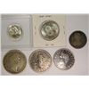 Image 1 : Aprox 2 1/4 oz silver in these 6 foreign coins