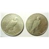 Image 2 : 1921 and 1928S Peace $  VF