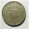 1866 Shield nickel  VF/XF