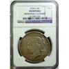 Image 1 : 1934S Peace $  NGC AU cleaned  AU GS bid = $390