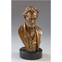 Bronze Bust State of Pres. Lincoln