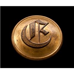 Rare Confederate Engineeer Button