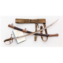 U.S. Ancient & Honorable Artillery Co. Sword
