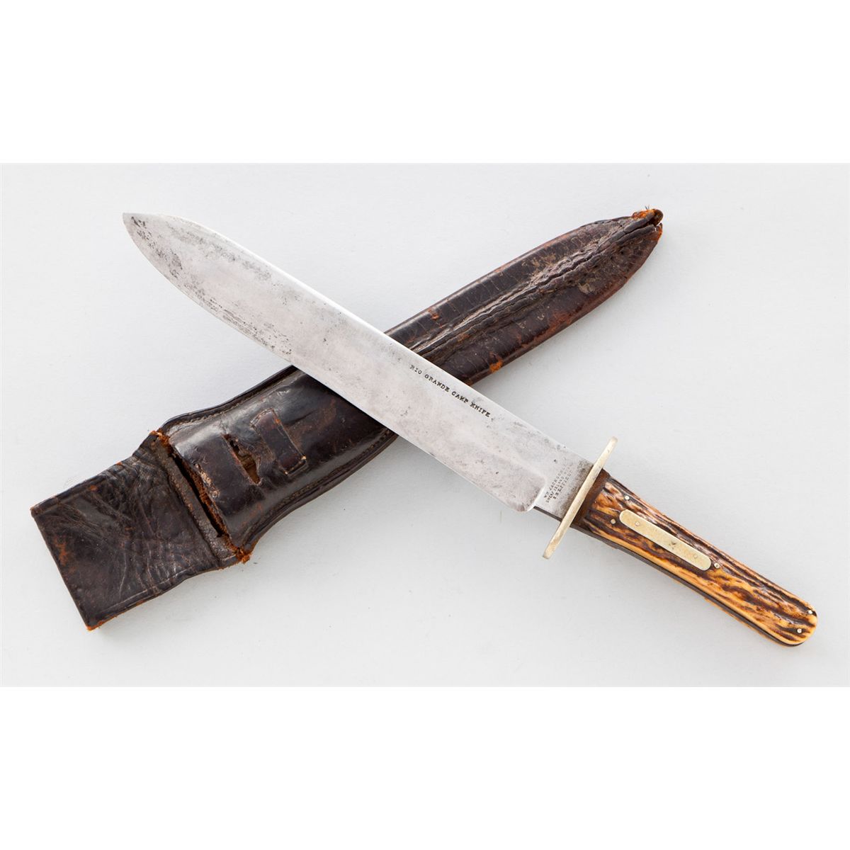 Scarce Wm. Jackson Spearpoint Bowie Knife