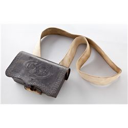 U.S. Model 1834 Eagle Cartridge Box