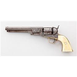 Factory Eng'd Colt 1851 Navy