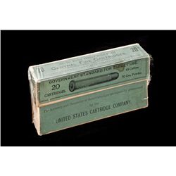 Antique Box of U.S. Cart. Co. .45-70 Cartridges