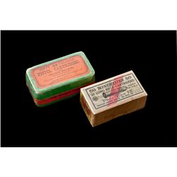 Lot of 2 Antique Boxes of .22 Cal. Cartidges