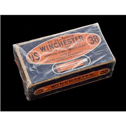 Antique Box of .38 Cartridges