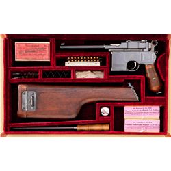 VL& D Retailer Marked Model 1896 Mauser SA Pistol