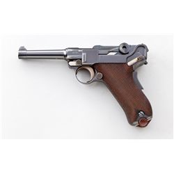 Very Rare 1902 Com. Fat Barrel Luger