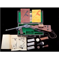 Rare & Desirable Borchardt Model 1893 Pistol, Case