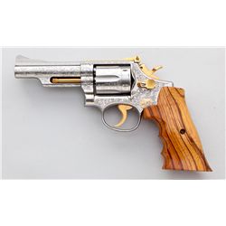 Engraved S&W Model 66 Revolver