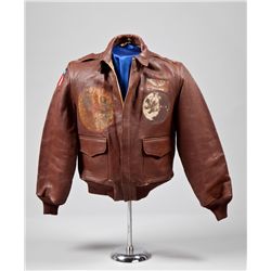 Named Australian Made WWII A-2 Flight Jacket