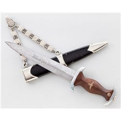 German WWII Chained NSKK Officer's Dagger