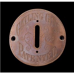 Colt Gatling Gun Plate