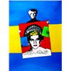 Image 1 : Andy Warhol Princess Diana POP ART Original CANVAS SALE