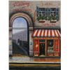 Image 1 : Paris Arch Street Scene Original SALE Canvas Painting