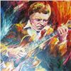 Image 2 : Kenny Burrell Original Signed Painting Canvas COLORFUL