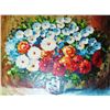 Image 1 : Daisy Floral ORIGINAL Painting Vibrant Palette ART SALE