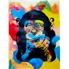 Image 1 : BELOW DEALER COST POP ART CANVAS COLORFUL ORIGINAL