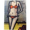 Image 1 : BIKINI BUFFET COLORED RARE LITHOGRAPH DEALER SALE