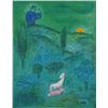Image 1 : LANB OF GOD MARC CHAGALL ORIGINAL COLORED LITHOGRAPH