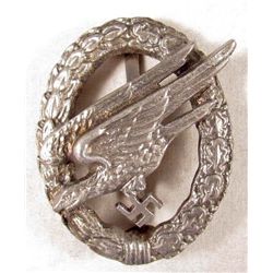 GERMAN NAZI LUFTWAFFE BADGE - UNMARKED