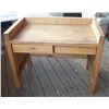 Image 1 : Pine 2 Drawer Student Desk .