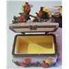 Image 2 : 3 Ceramic Critters & 1 Bumblebee Ring Box .
