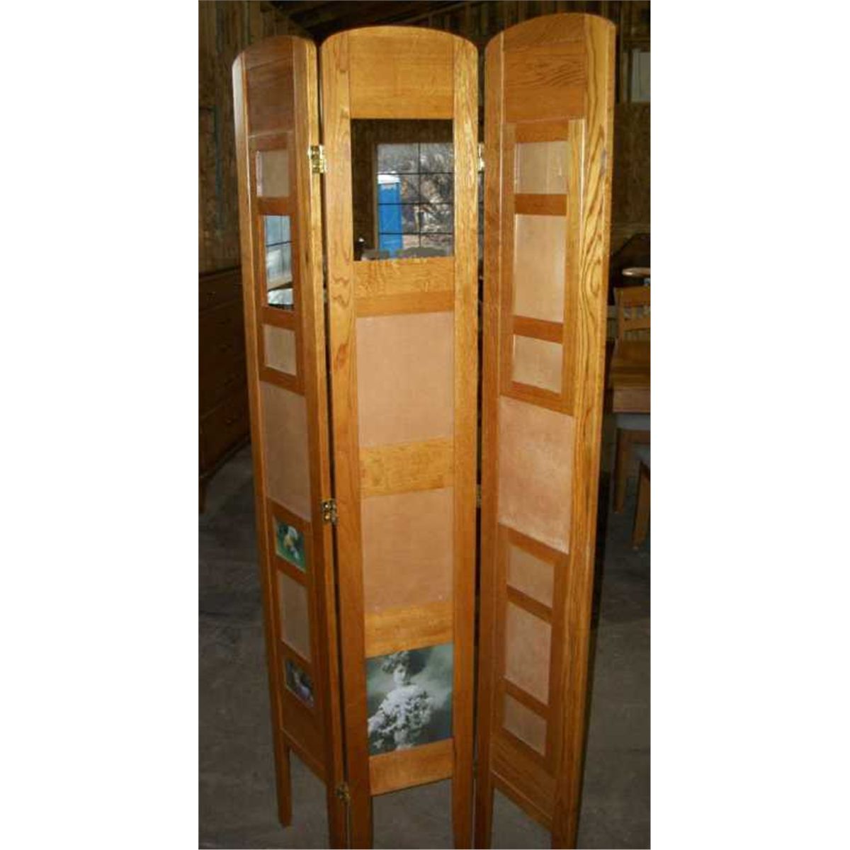 3 Panel Picture Frame Room Divider