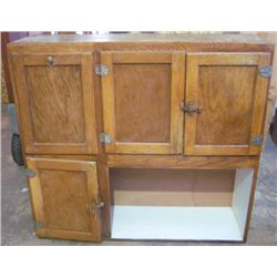 Antique Oak Hutch, Top Only .