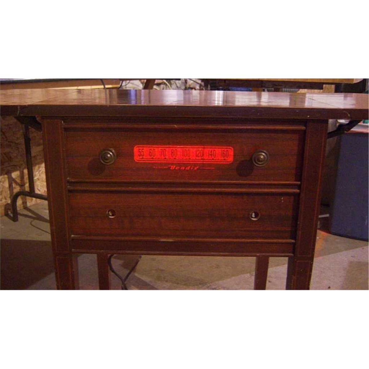 Bendix Aviation Corporation Radio Table, Model # 646A, Stamped March 11 ...