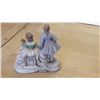 Image 2 : Porcelain Colonial figurine (cello) Man and Woman playing cello.  Marked;  Maruyama  made in occupie