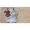 Image 2 : Porcelain Colonial figurine (dancing) Man and Woman dancing.  Marked;    made in occupied Japan.  3-