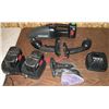 Image 1 : Craftsman Sander, 2 Flashlights, Vacuum, w/ 3 Chargers and 3 Batteries