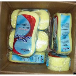 Box of 9 Giant Bone Sponges .
